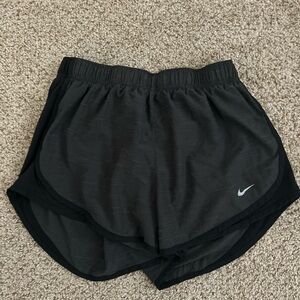 Nike Women's Charcoal Gray Athletic Shorts
